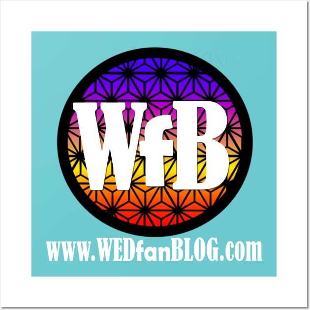 WEDfanBLOG Icon shirt Wall Art by WEDFanBlog